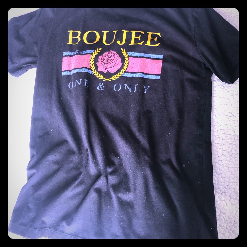 Boujee graphic t